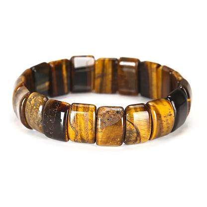 Style Loft Collection Agate Tiger Eye Crystal Volley Bracelets
