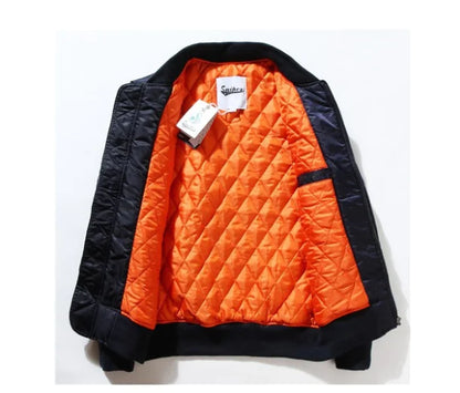 Style Loft Collection Astronaut Embroidered Flight Jacket