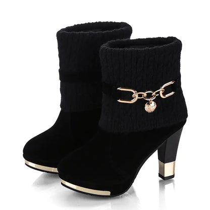 Style Loft Collection Saint-Jean-de-Maurienne Mid-Calf Suede Boots