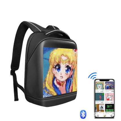 Style Loft Collection DigitalStyle AstroPharaoh LED Display Backpack