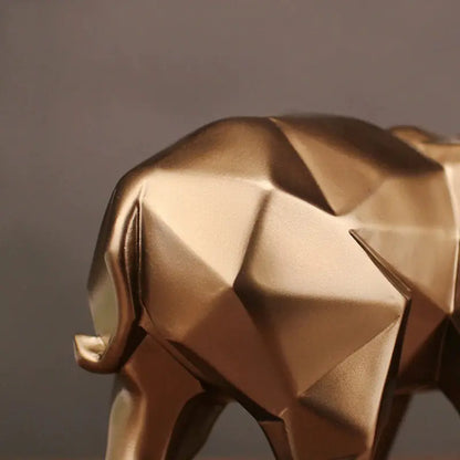 Style Loft Collection Geometric African Elephant