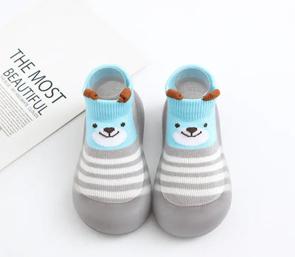 Style Loft Collection Puddle Penguin Non-Slip Baby Socks