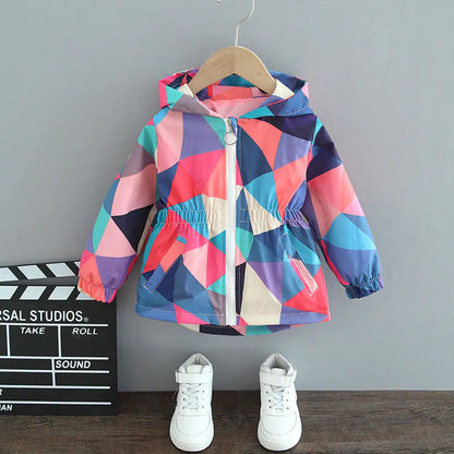 Style Loft Collection Butterfly Diamond Windbreaker