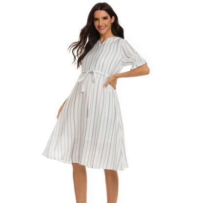 Style Loft Collection Comfy Maternity V-neck Dress