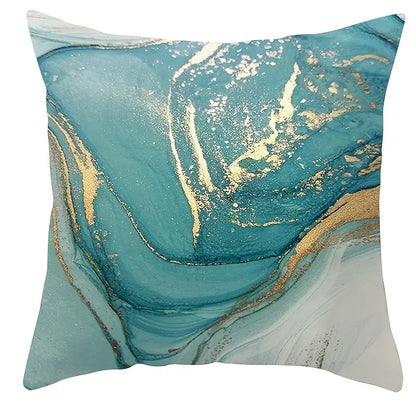 Style Loft Collection Turquoise Abstract Art Pillowcase
