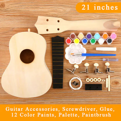 Style Loft Collection StyleSchool DIY Ukulele Art and Assemble Kit