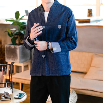 Style Loft Collection Miyagi Denim Embroidered Jacket