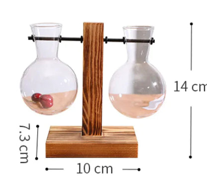 Style Loft Collection Iron & Glass Vase