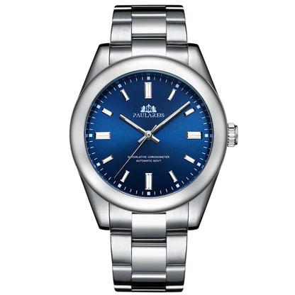 Style Loft Collection One For Every Day Of The Week Automatic Mechanical Luminous Steel Band Watches