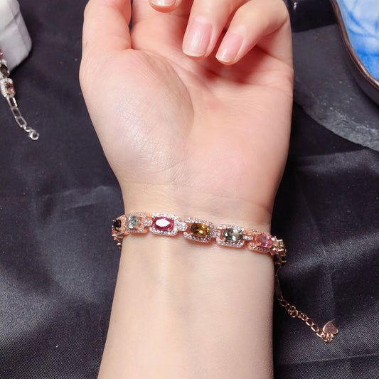 Style Loft Collection Elegantly Brilliant Tourmaline Bracelet