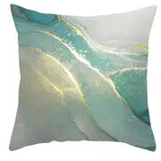 Style Loft Collection Turquoise Abstract Art Pillowcase