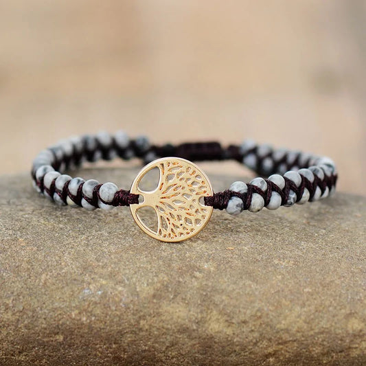 Style Loft Collection Spiritual Jasper Tree Bracelet