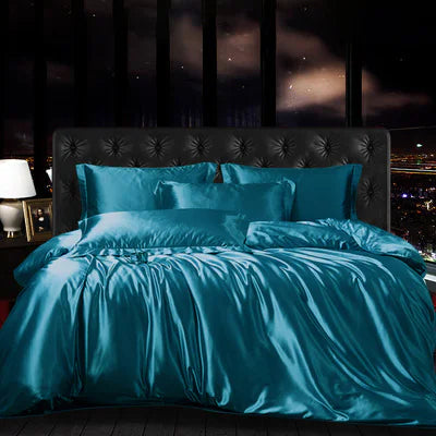 Style Loft Collection Luxurious Silk 4-Piece Bedding Set