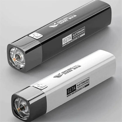 Style Loft Collection IllumiLoft 2-in-1 Charging Bank and Hyper Bright Rechargeable LED Flashlight