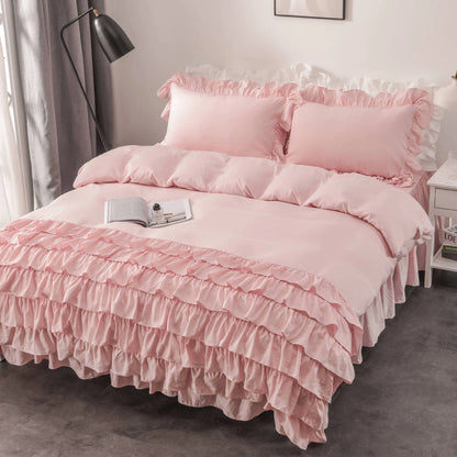 Style Loft Collection Ruffled Washed Cotton Bedroom Set