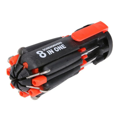 Style Loft Collection ToolStyle 8-in-1 Multi-Function Screwdriver with Light