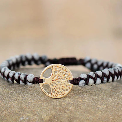 Style Loft Collection Spiritual Jasper Tree Bracelet