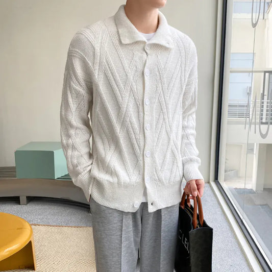 Style Loft Collection Azimut Button Up Turtle Neck Cardigan