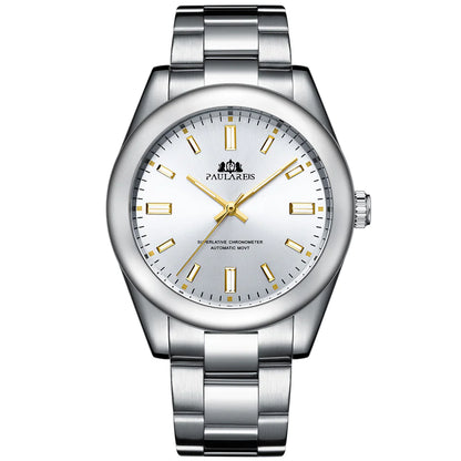 Style Loft Collection One For Every Day Of The Week Automatic Mechanical Luminous Steel Band Watches