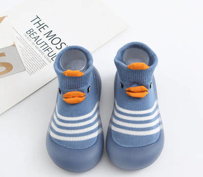 Style Loft Collection Puddle Penguin Non-Slip Baby Socks