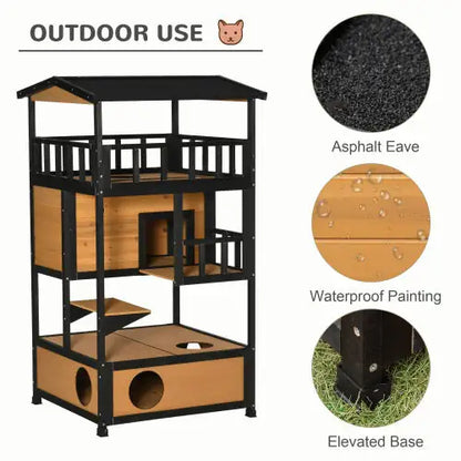 Style Loft Collection Outdoor Cat House