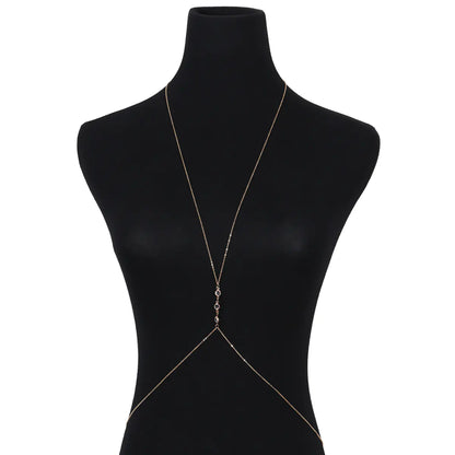 Style Loft Collection Crystal Body Chain Jewelry