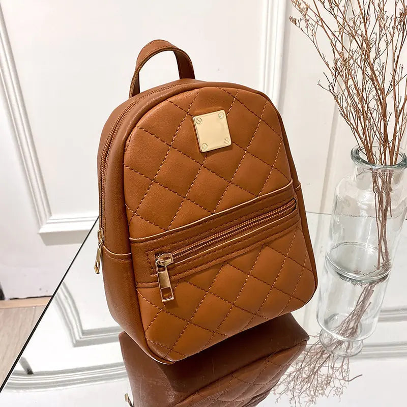 Style Loft Collection Vegan Leather Mini Multifunction Crossbody Bag