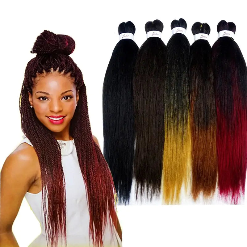 Style Loft Collection 26 Inch Mixed-Silk Colored Hair Extensions