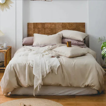 Style Loft Collection Ice Silk Tencel Fiber 4-Piece Bedding Set