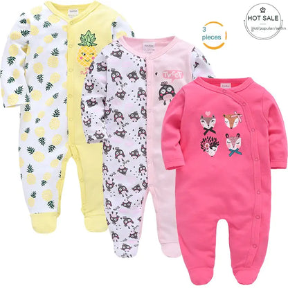 Style Loft Collection BabyStyle Charlette Haute 3-Piece Long Sleeve Onesies