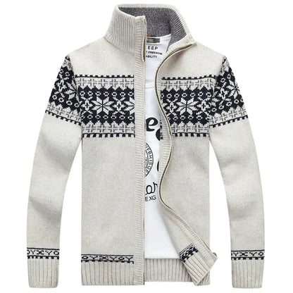 Style Loft Collection Oullins Jacquard Sweater Coat