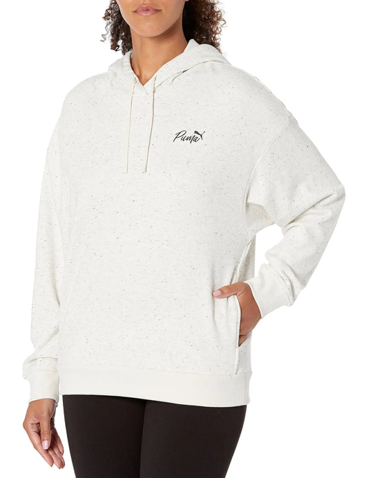 Style Loft Collection x PUMA Live in Hoodie Light Gray Heather-NEP Medium