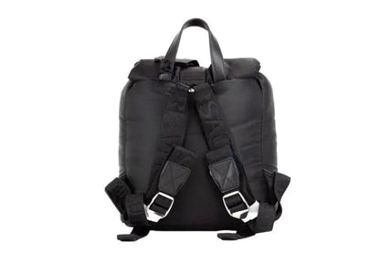 Style Loft Collection x Versace Jeans Couture Small Black Nylon Safety Buckle Backpack