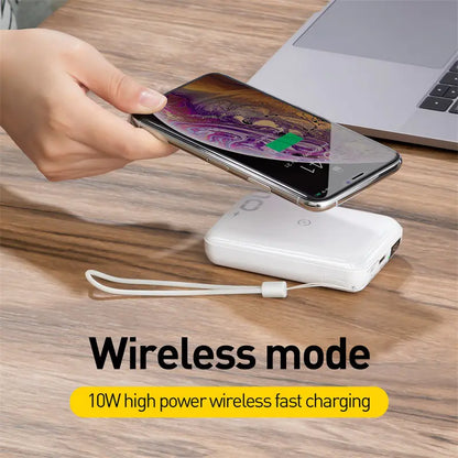 Style Loft Collection CyberStyle Wireless Fast Charging Power Bank with LED Display