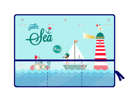 Style Loft Collection Car Sunshade with Storage Pocket and Suction Cups