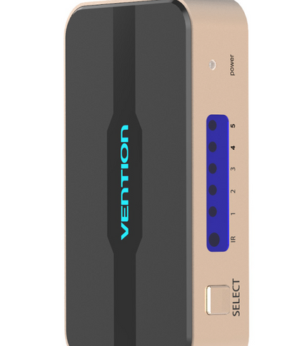 Style Loft Collection StyleTech 4K Ultra HD 5-in-1 HDMI Remote Control Switcher