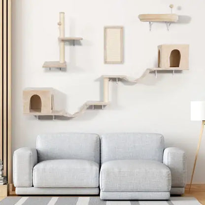 Style Loft Collection Climb & Nest Wall Cat Tree