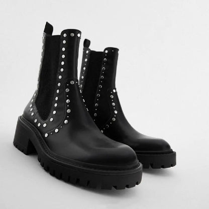 Style Loft Collection Del City Windmill Rivet Boots