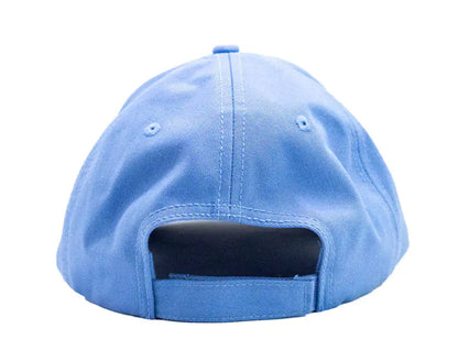 Style Loft Collection x Versace Sky Blue Cotton Embroidered Logo Adjustable Baseball Hat