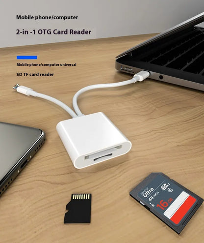 Style Loft Collection CyberStyle Type-C Multi-Card Reader Adapter