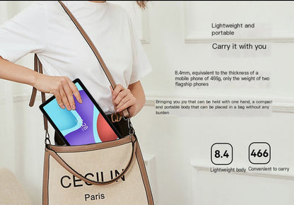 Style Loft Collection CyberStyle Pro Max 10.4" 2K Tablet with 4G LTE