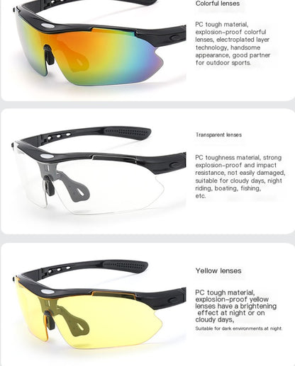Style Loft Collection CycleStyle SpeedBlast Prescription Ready Polarized Biking Shades
