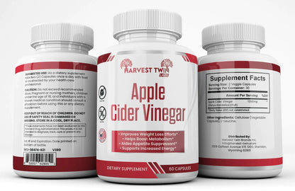 Style Loft Collection Apple Cider Vinegar for Weight Loss, Increased Energy, and Digestion Support