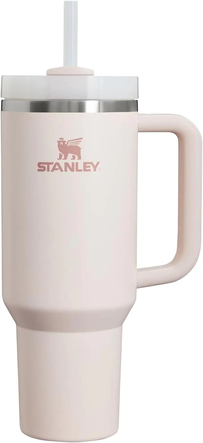 Stanley Quencher H2.0 FlowState Stainless Steel Vacuum Insulated Tumbler with Lid and Straw for Water, Iced Tea or Coffee by Style Loft Collection