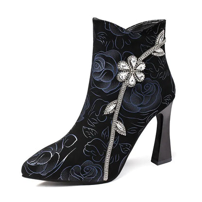 Style Loft Collection Cattleman's Ball Rhinestone Boots