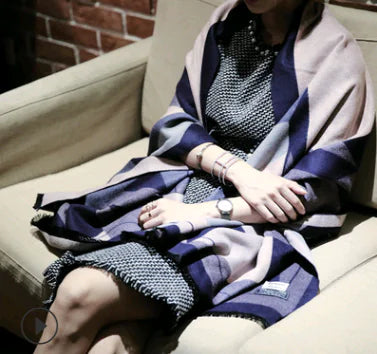 Style Loft Collection Reversible Cashmere Shawl