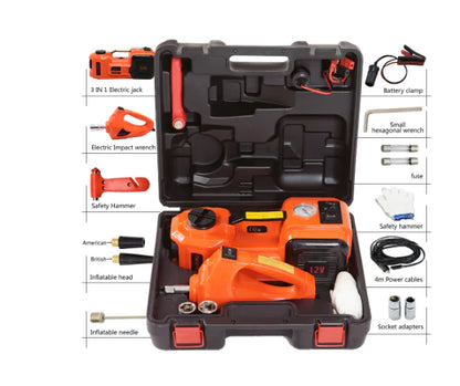 Style Loft Collection Multi-Function Electric Hydraulic Jack and Air Pump