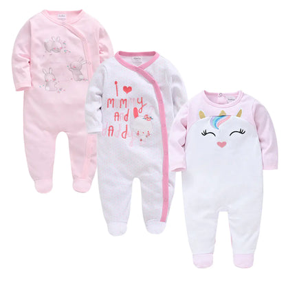 Style Loft Collection BabyStyle Charlette Haute 3-Piece Long Sleeve Onesies