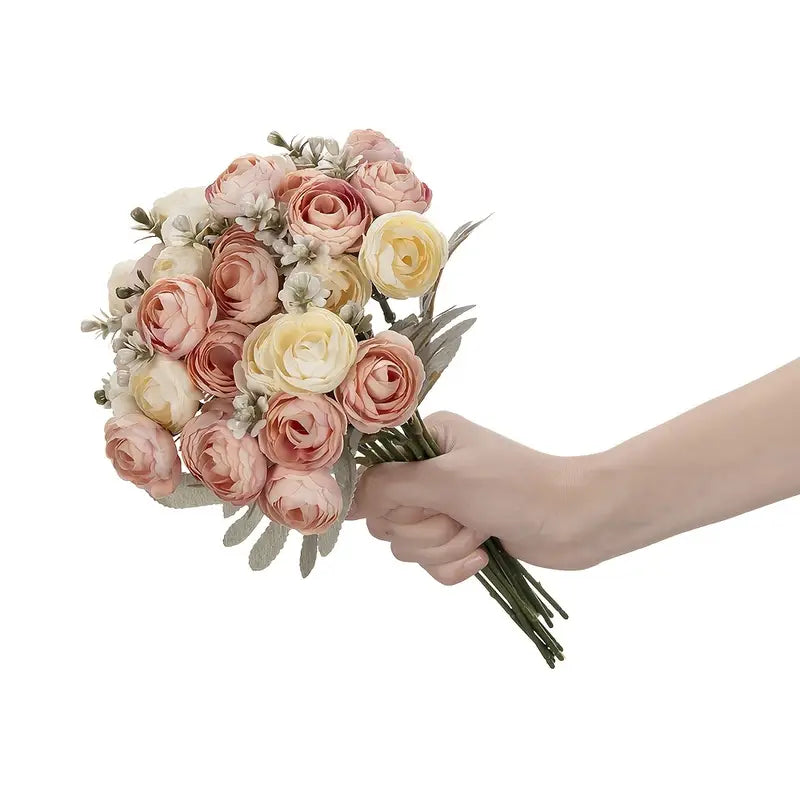 Style Loft Collection 18 Piece Silk Roses