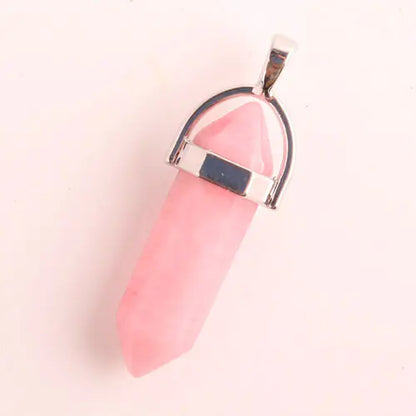 Style Loft Collection Natural Stone Crystal Agate Pendant